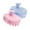 Pink & Blue, variant on HEETA Scalp Massager 2 Pack, Soft Silicone Bristles to Remove Dandruff, Relieve Itching, Scalp Scrubber for Hair Care Relax Scalp, Purple & Green