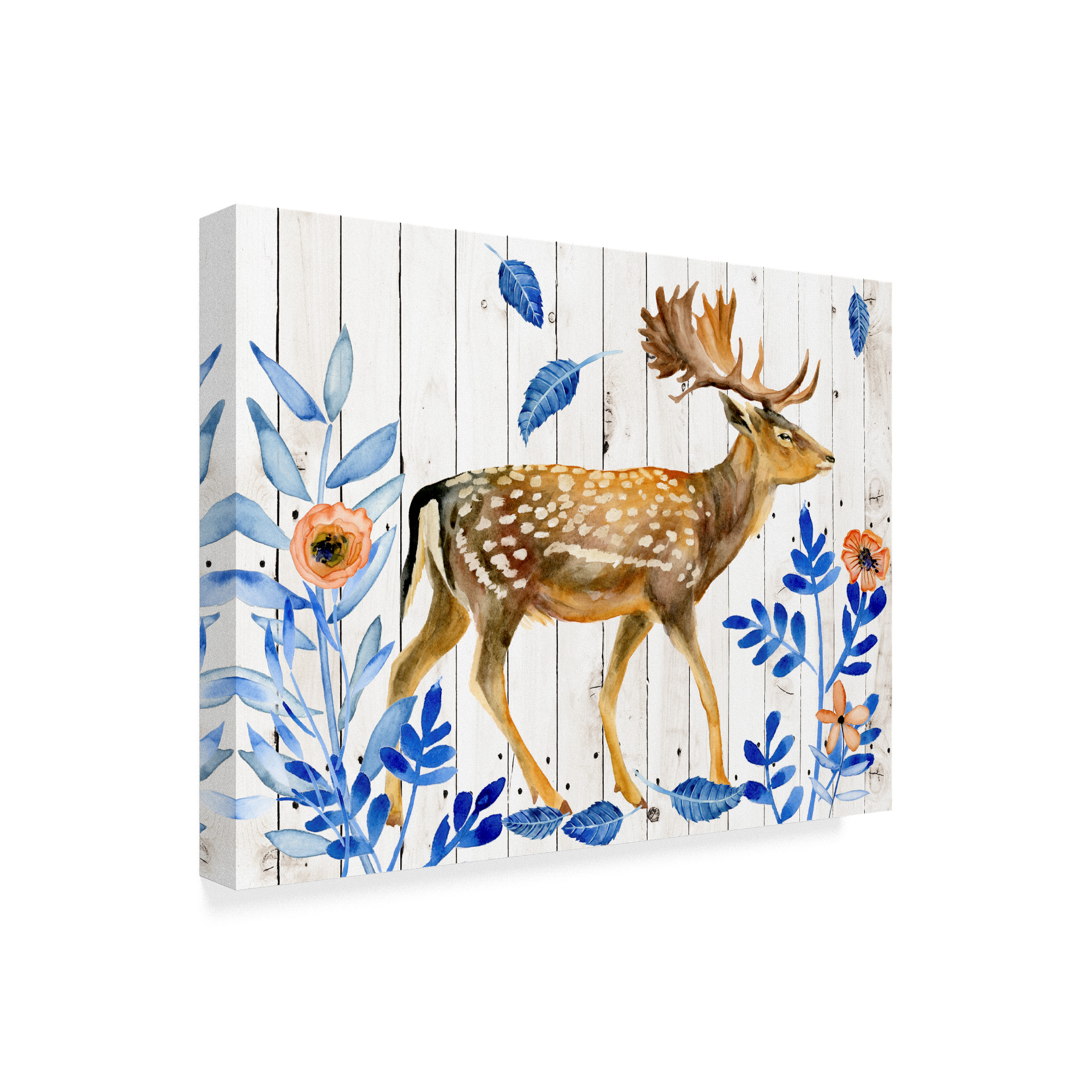 Trademark Fine Art 'Dear Deer I' Canvas Art by Melissa Wang