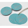 thumbnail image 4 of Inkdotpot Rose Gold Foil Paper Hang Tags Thank You Celebrating With Us Bridal Shower-Baby Shower-Retirement-Wedding-Birthday Favor Tags 100 Pieces, 4 of 6