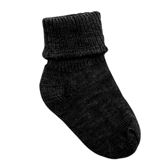 Sophia's 18" Doll Black Heathered Knit Scrunchie Ankle Socks