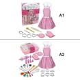 thumbnail image 3 of 11PCS Children Cooking and Baking Kit Cook Role Play Clothes Set Apron Chef Hat Utensils Cake Cutter Cupcake Moulds Gloves for Little Girls Present, 3 of 12