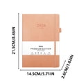 thumbnail image 3 of Blueek 2026 Weekly & Monthly Hardcover Planner 8.4" x 5.7" - 12 Month Ideal Scheduling and Goal Tracking Notebook, Beige, 3 of 7