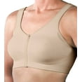 thumbnail image 2 of Fresh Comfort Seamless Zipper Front Close Bra #1008,XS/S,Nude, 2 of 5
