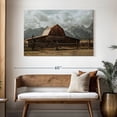 thumbnail image 3 of Elephant Stock Moulton Barn Wall Art - Horizontal Canvas Wall Art - Living Room Wall Decor - Architecture Canvas - Blue And Gray Decor - 48" x 32", 3 of 8