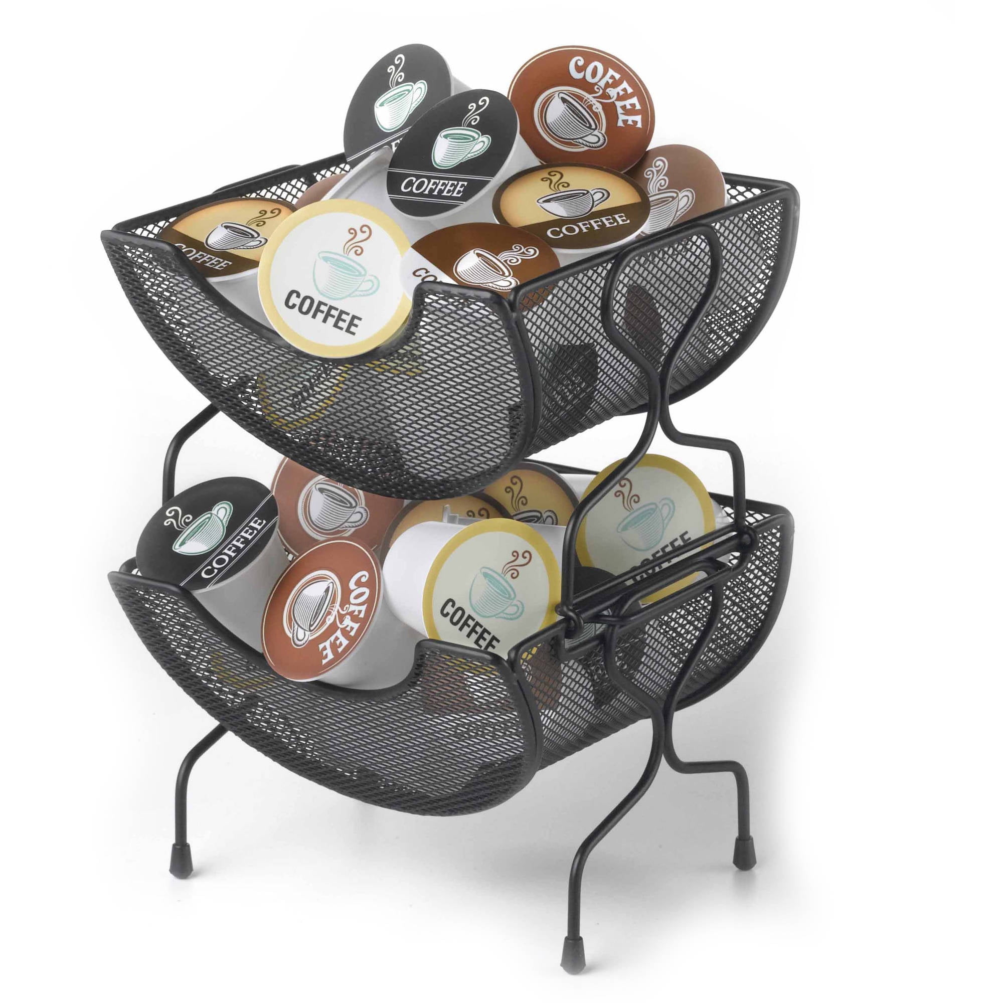 Nifty Mesh Stacking Storage Baskets