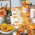 thumbnail image 4 of Fall Cute Table Runner, Autumn Thanksgiving Kitchen Dining Table Decoration for Home Party Decor 13x48 Inches, 4 of 9