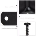 thumbnail image 3 of unbranded 1Jgo Protector De En Metal Color Negro Para Gabinetes Y Bocinas Anticolisión, 3 of 6