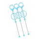 thumbnail image 5 of 3x Barras de llavero con cuentas DIY CUTICAT Azul, 5 of 8