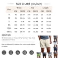 thumbnail image 2 of Cotton Linen Shorts for Men Elastic Waist with Drawstring Shorts with Pockets Flat Front Linen Shorts Cotton Linen Casual Summer Beach Vacation Daily Wear Outfit,Black 2XL, 2 of 3