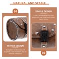 thumbnail image 4 of Miangastore Motorcycle Rear Bag Coffee Leather 1 Set, 4 of 8