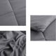 thumbnail image 4 of XWSHYW Juegos de Fundas Nórdicas Edredón de Color Sólido, Diseño de Acolchado para Las Cuatro Estaciones, Edredón con Núcleo de Cama, Edredón Grueso, Edredón Blanco Suave, Edredón Gris, Edredón Negro, 4 of 6