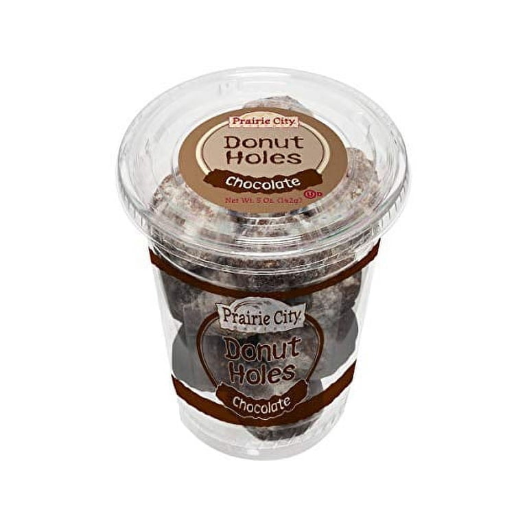 Prairie City Bakery Chocolate Donut Holes 5oz (PACK OF 12