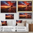 thumbnail image 4 of Designart "Sunsets in Saskatchewan, Canada" Landscapes Floater Framed Wall Art Print, 4 of 7