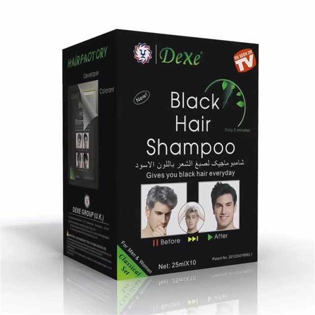 5PCS Gray White Hair Color Dye TreatmentS Bamboo Charcoal Clean Detox Soap Bar Black Hair Shampoo Shiny Hair & Scalp Care zhangyuxiang LED