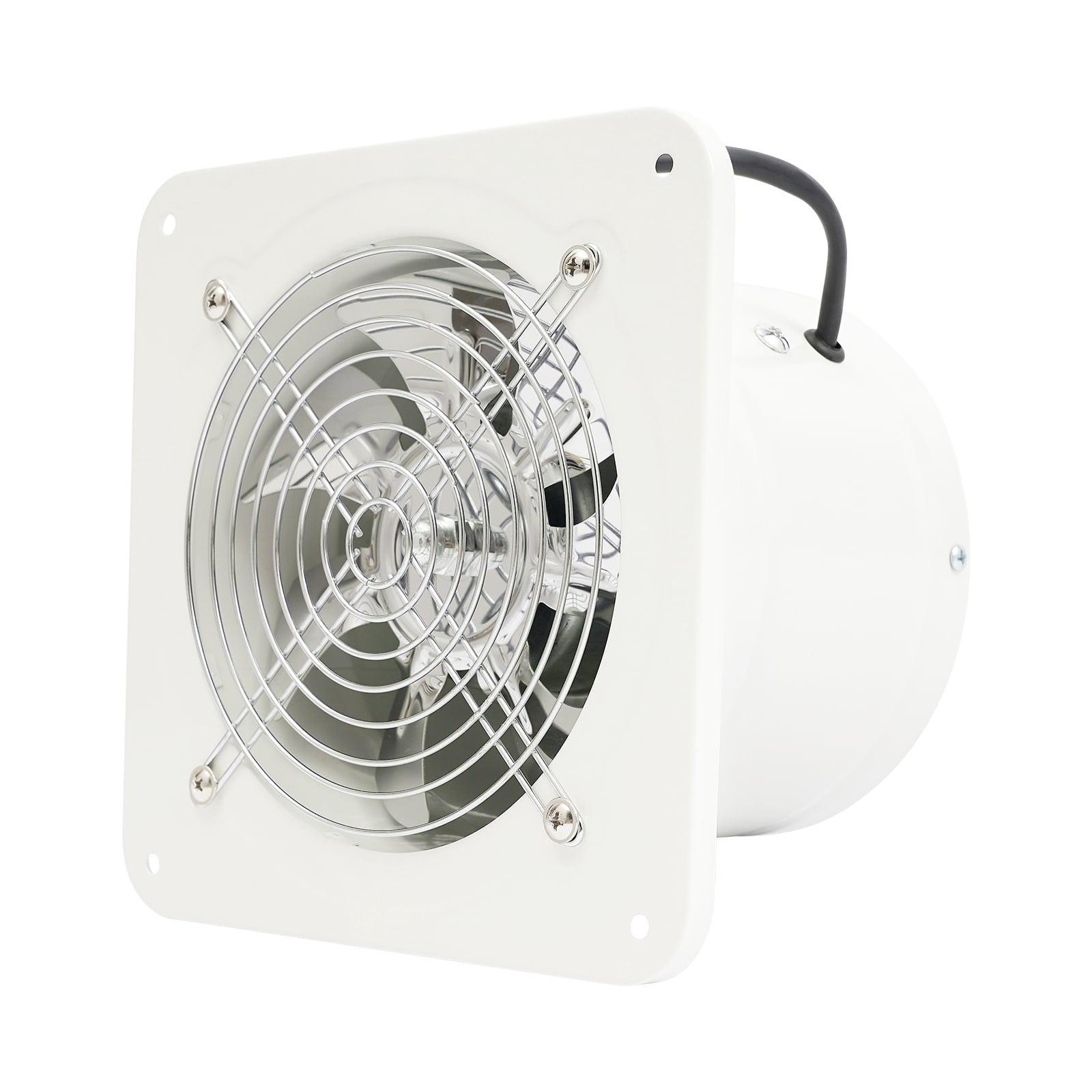 6" Ceiling Bathroom Ventilation Fan Toilet Bath Air Vent Exhaust Fan Wall Mount