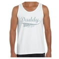 thumbnail image 1 of Awkward Styles Men's Daddy Est. 2017 New Daddy To Be Vintage Graphic Tank Tops, 1 of 4