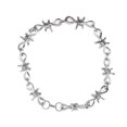 thumbnail image 3 of letairis Collier Bracelet Fil Barbelé pour Femmes et Hommes, Ensemble Bracelet Style Punk Gothique, Kit Chaîne Poignet, 3 of 8