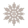 thumbnail image 1 of 24 piezas Copo de nieve Decoración navideña Decoraciones para árboles de Navidad Lugar Programa Colgante (7,5 cm) Wmkox8yii fhajkh5672, 1 of 1