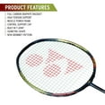 thumbnail image 3 of Yonex New Muscle Power Series MP 55 Badminton Racquet (Graphite, G4, 30 lbs Tension), 3 of 5