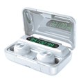 thumbnail image 4 of Auricular inalámbrico Bluetooth 5.0 Auriculares Inalámbricos Estéreo Con Caja De Pantalla LED De Gran Capacidad Caja Blanca Blanco Fanmusic Auricular inalámbrico Bluetooth, 4 of 6