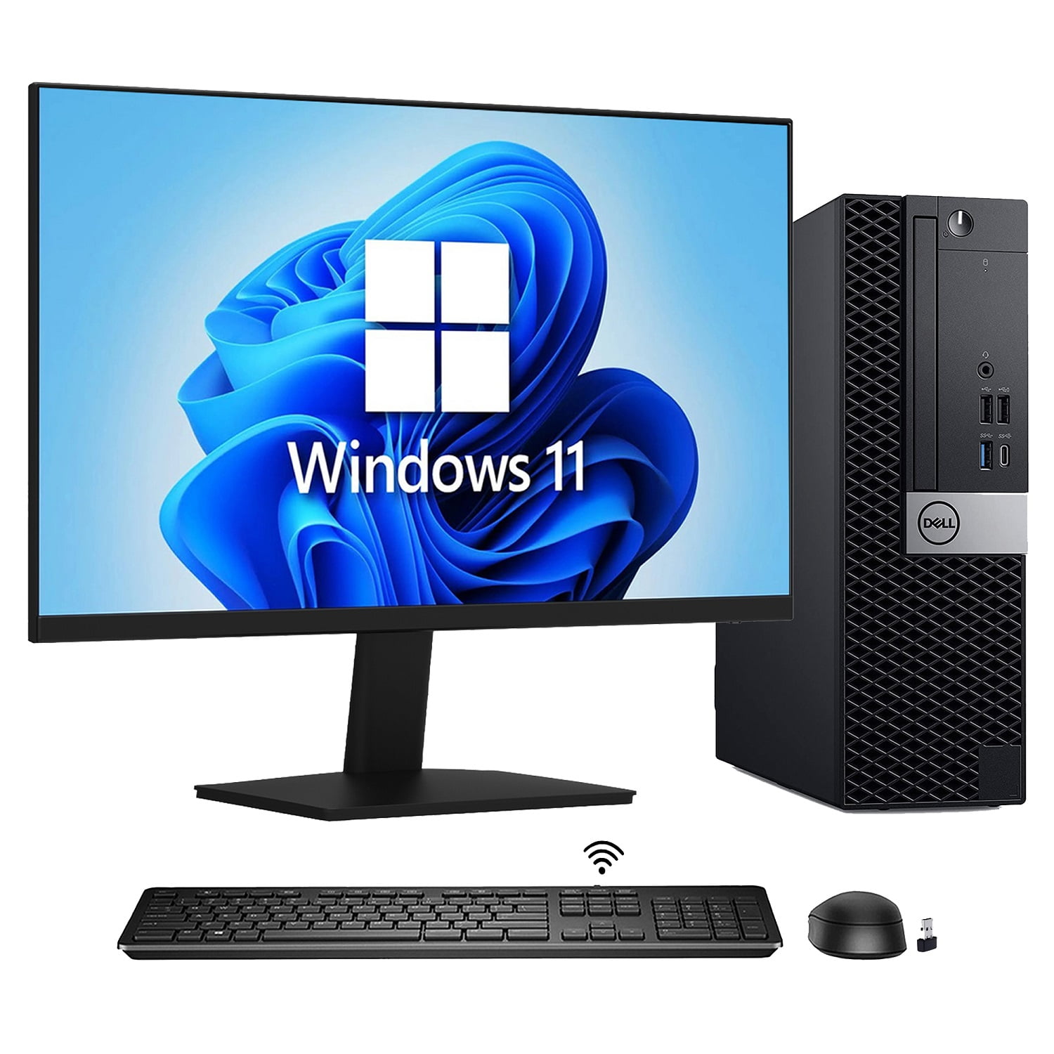 A Grade) -Dell Optiplex 7060 SFF Computer Desktop PC, Hexa