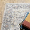 thumbnail image 7 of Oriental Weavers Myers Park Area Rug - MYP02 - 8'9" x 12' - in Blue/ Gold - Vintage Inspired, Stain Resistant, Family and Pet Friendly , Dining, Living Room Rug, 7 of 7