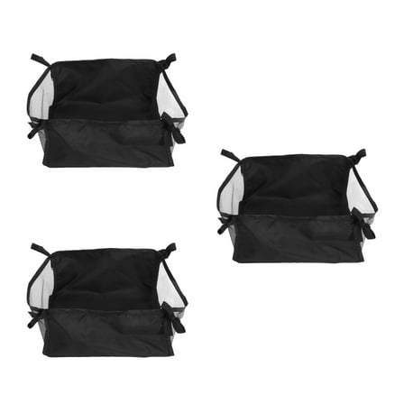 FRCOLOR 3pcs Baby Stroller Bottom Basket Universal Stroller Bottom Storage Bag Stroller Bottom Organizer Bag Stroller Bottom Storage Bag