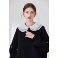 thumbnail image 6 of Womens Detachable Dickey Collar Half Shirt Blouse Collar Fake False Collar Dickies, 6 of 9