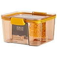 thumbnail image 1 of Bedroom Containers Air Tight Food Containers Airtight Coffee Containers Glass Meal Prep Containers with Dividers Empty 10 Cans for Food Storage Airtight Food Storage Container Kitchen Pantry, 1 of 2