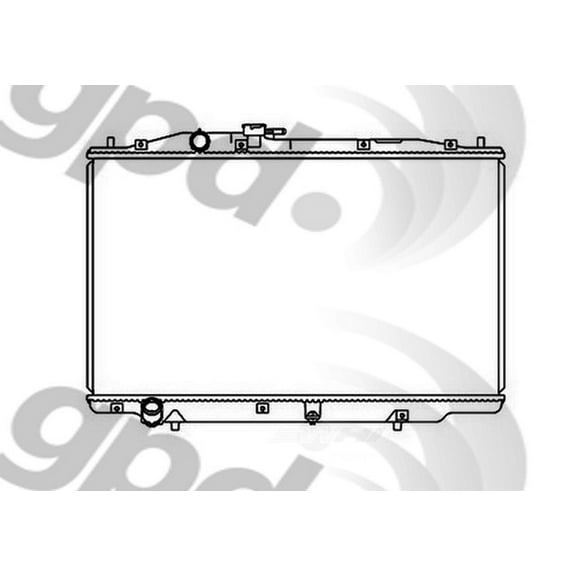 Radiator Fits select: 2006 ACURA 3.2TL, 2004-2005 ACURA TL