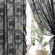 thumbnail image 2 of XmhyTop-A Cortinas de encaje para ventana, 2 piezas, 140 x 260 cm, decorativas para el hogar y la cocina, color negro, 2 of 5