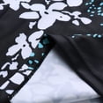 thumbnail image 5 of VISALY Tankini Swimsuit Tummy Control Blouson Two Piece Bathing Suit Tank Top with High Waist Boy Shorts Swimwear Adjustable Spaghetti Straps Tankini Set Two Piece Swimsuit with Boyshorts Black Xxl, 5 of 5