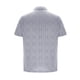 thumbnail image 5 of Blusa y camisa de manga corta con cuello vuelto para hombre, color liso, informal, holgada, con cremallera, de manga corta, con cuello vuelto, blusa de poliéster para hombre, 5 of 6