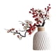 thumbnail image 5 of Flores de ciruelo falsas con jarrón, bonsái de flores secas, florero Artificial moderno para mesa de comedor, hogar, oficina, decoración de boda, 5 of 8