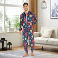 thumbnail image 3 of joogoo Christmas Tree Snowflakes Unisex Adults Onesies Pajamas Jumpsuits L, 3 of 7