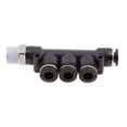 thumbnail image 4 of Conector neumático de 2 piezas, rosca de tubo de línea de agua , ajuste a 6mm 8mm 10mm - 6 mm Yotijar Instalación de tubo de manguera de agua de aire, 4 of 10