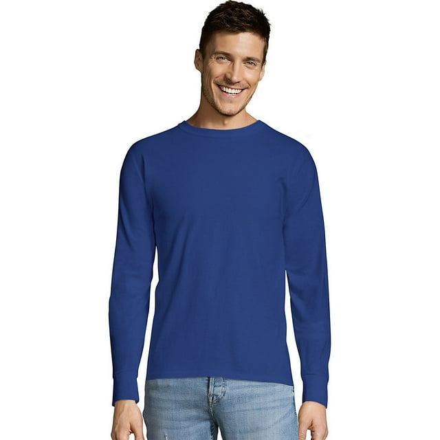 Hanes TAGLESS Long-Sleeve T-Shirt - 5586