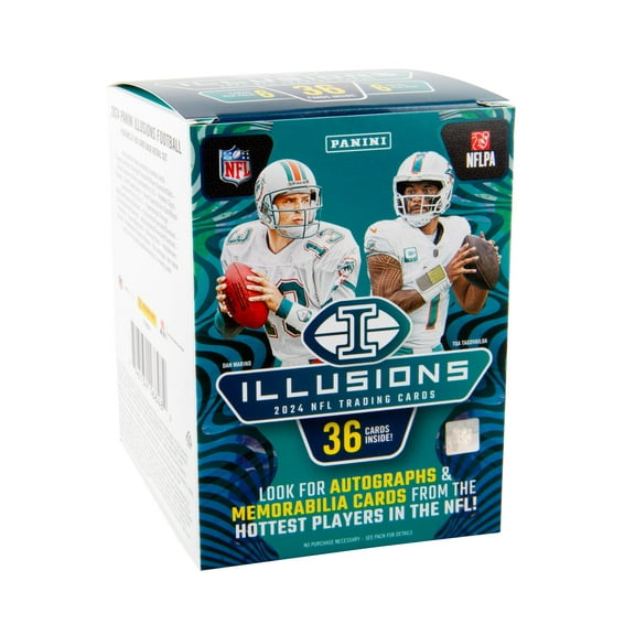 2024 Panini Illusions Football Trading Cards Blaster Box
