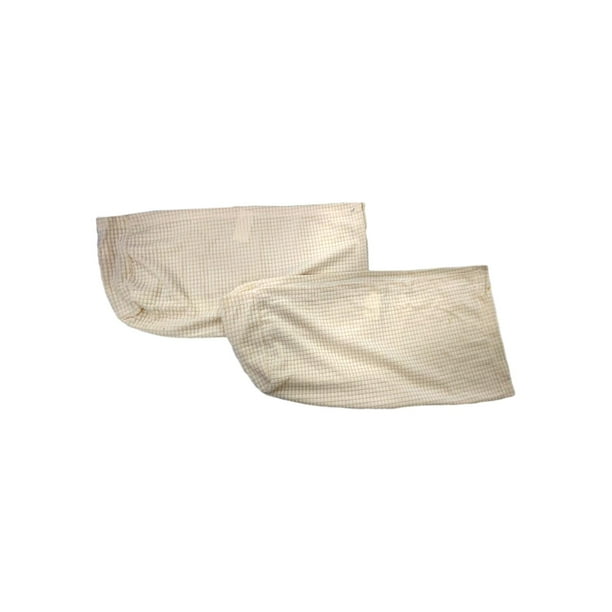 Funda de sofá con brazos, piezas sin brazos, funda para reposabrazos, funda elástica para reposabrazos de loveseat blanco