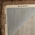 thumbnail image 4 of SAFAVIEH Venice Solid Shag Area Rug, Taupe, 7'6" x 9'6", 4 of 7