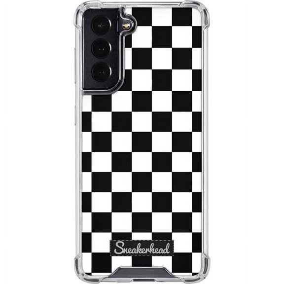 Skinit Sneakerhead Sneakerhead Checkered Galaxy S22 Clear Case