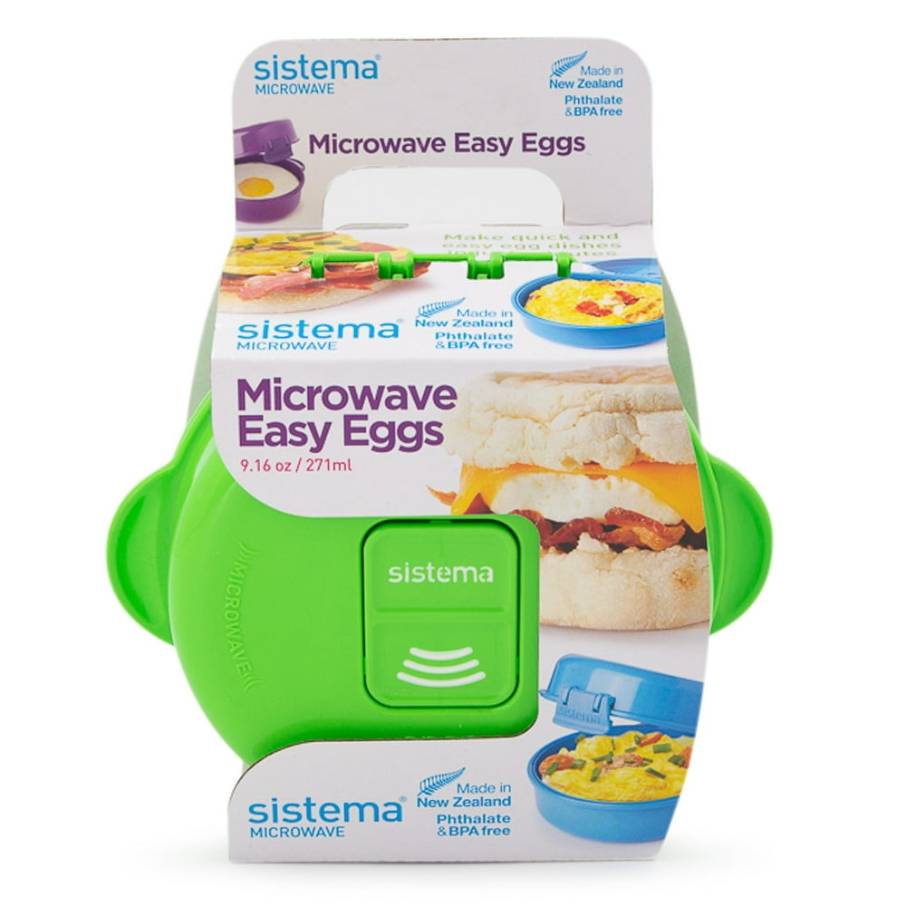 Sistema Microwave Easy Eggs Cooker Quick Poacher Omelet Egg Muffin