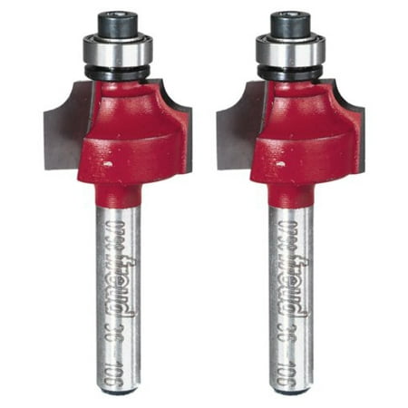 

Freud Genuine 5/32 Radius Beading Bit With 1/4 Shank 2-Pack # 36-106-2PK
