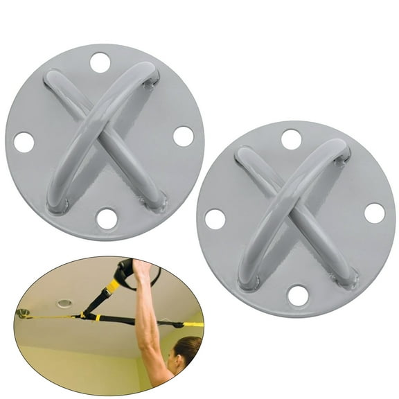 Diekin 2PCS Ceiling Anchor Wall Mount Bracket for Suspension Straps Gymnastic Rings Hammock