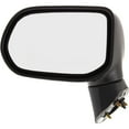 thumbnail image 4 of For 06-11 Civic 4-Door Sedan USA/Japan Rear View Mirror Manual Black Driver Side, 4 of 5