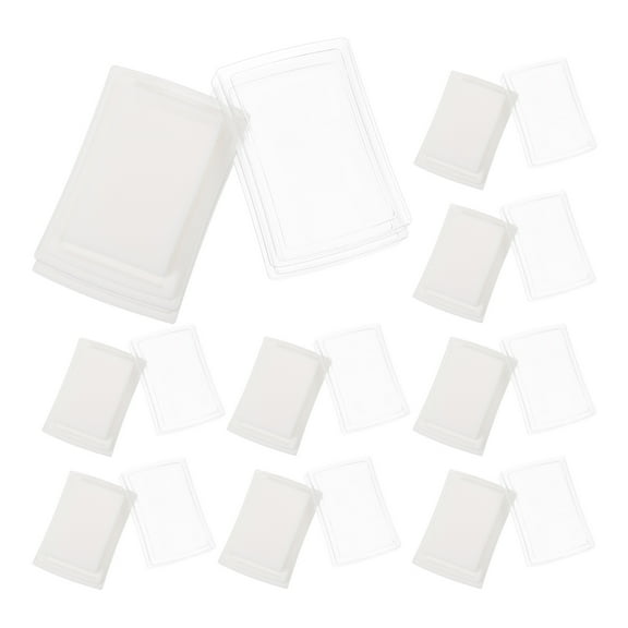 Washable Fingerprint Ink Pads for Craft DIY with Sponge and Plastic 10 Pcs