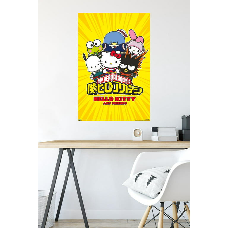 My Hero Academia x Hello Kitty and Friends - Group Wall Poster