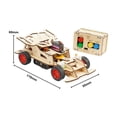 thumbnail image 3 of Remote Control Car 3D Diy Wooden Puzzle Kit for Kids, Encourages Creativity & Learning Scientific Principles, 1-Pack Science Experiment Craft Building Project, 3 of 4