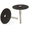 thumbnail image 1 of 25Pcs 32mm Grinding Wheel with Mandrels for Rotary Tools Resin Cutting Disc Mini Circular Saw Blade Rotary Cut Off Wheel, 1 of 5