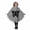 Grey, variant on LILIYA Boy Girl Ghost Outfit Hooded Cloak with Scary Face, Halloween Cape for Trick-or-Treating